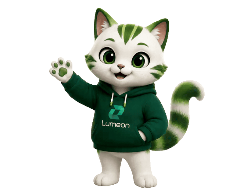 Lumeon maskotu Lumecat