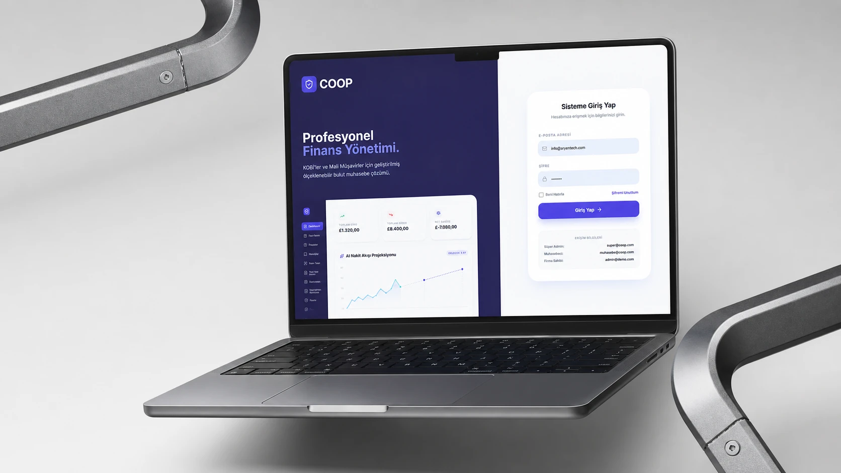 Coop Muhasebe Sistemi proje kapak görseli